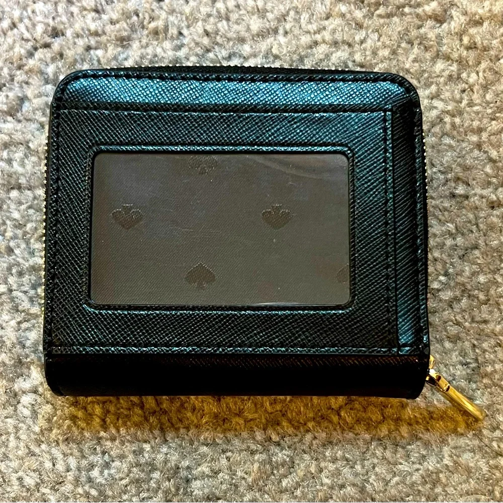 ♠️ Kate Spade ♠️ Black and White Geometric Dot Crossbody Bag with Black Wallet